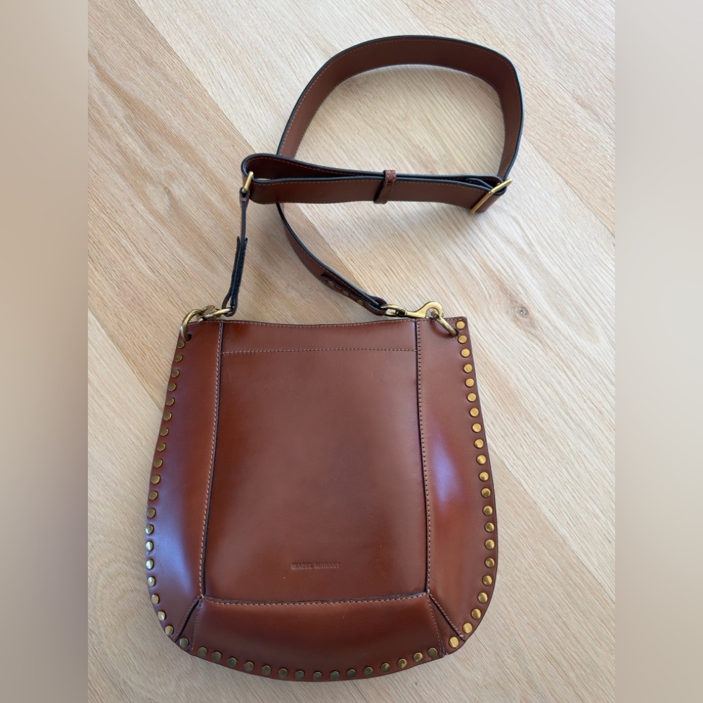Isabel Marant Oskan Leather Crossbody Bag
